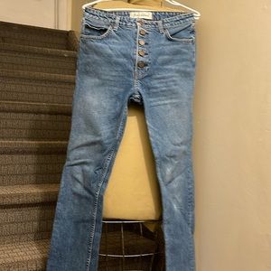 Reformation Button Fly Jeans